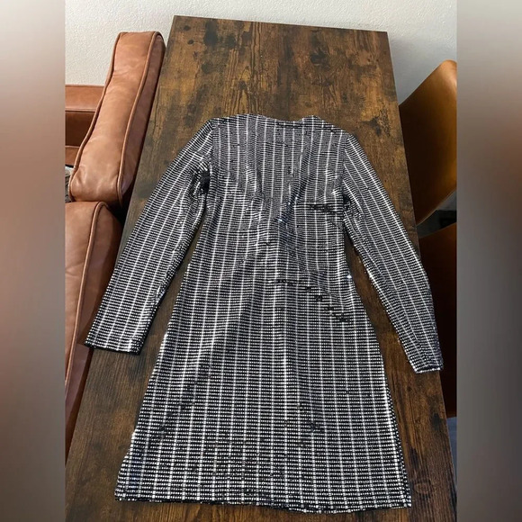 Zara metallic front twist mini dress - Picture 15 of 16